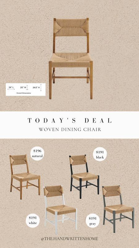 Affordable dining chair with rush seat and natural elmwood!

Mcgee and co dupe
Amber interiors dupe
Pottery barn 
Studio mcgee
Modern organic 
Dining room design


#LTKhome #LTKFind #LTKsalealert
