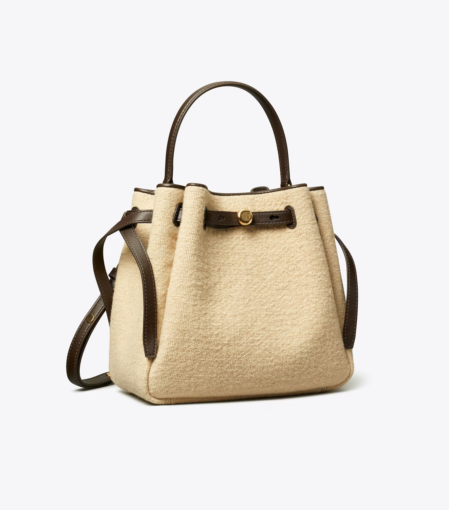 Romy Canvas Bucket Bag: Women's Designer Crossbody Bags | Tory Burch | Tory Burch (US)