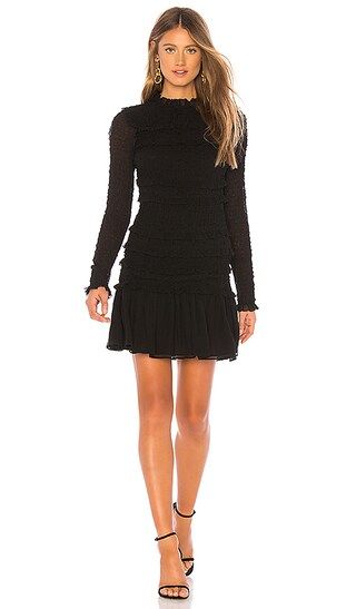 Ulla Johnson Gia Dress in Noir | Revolve Clothing (Global)