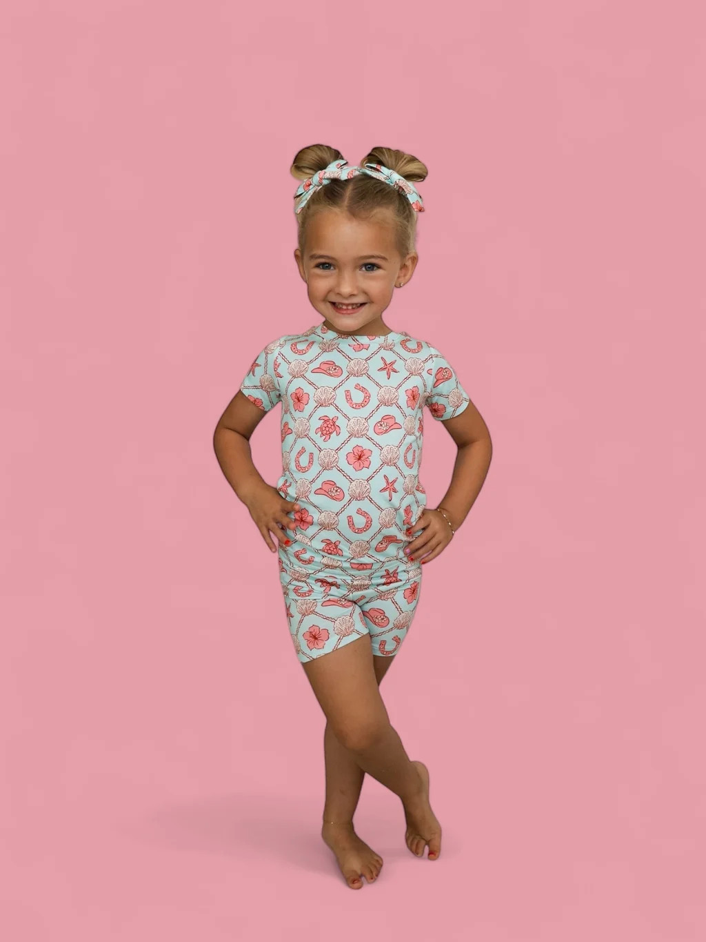 COASTAL COWGIRL DREAM SHORT SET | Dream Big Little