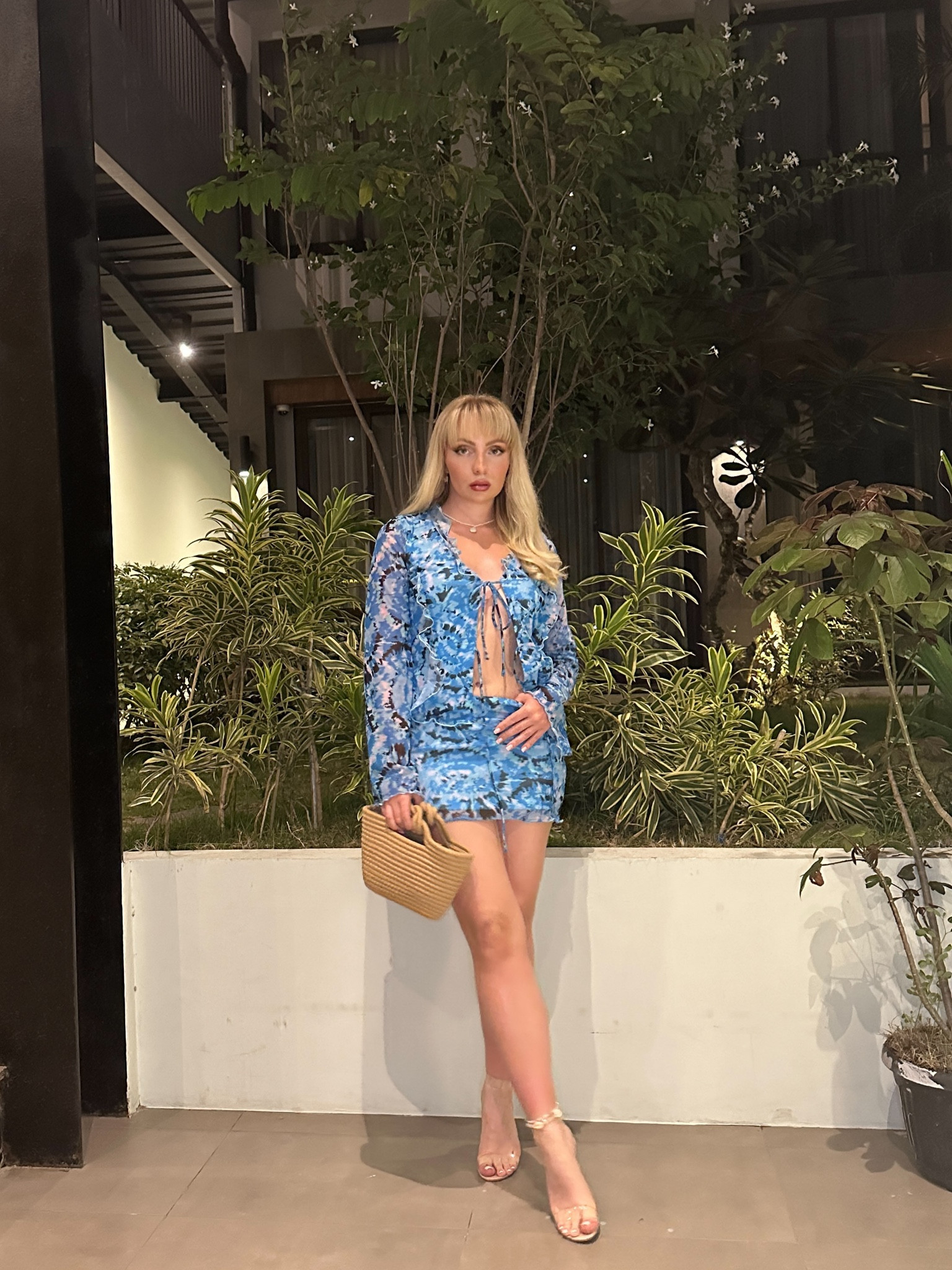 Something New x Flamefaire mesh tie front top, mini skirt and maxi dress co-ord 

#LTKSeasonal #LTKunder50 #LTKeurope