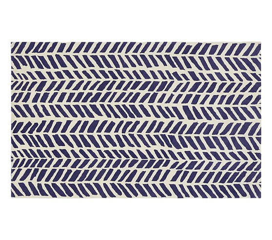 Chevron Arrows Rug | Pottery Barn Kids