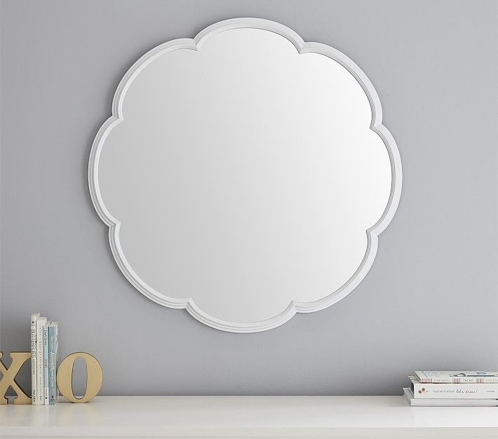 Scallop Mirror | Pottery Barn Kids