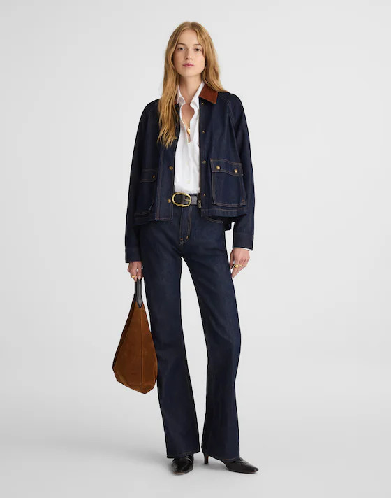 Denim Trapeze Jacket | Madewell | Madewell