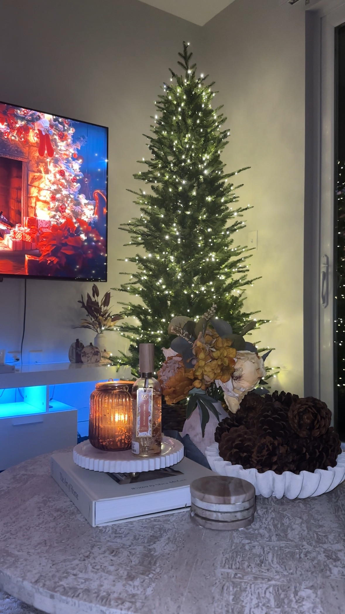 Perfect Pencil Tree for a Small apartment 

#LTKHome #LTKSeasonal #LTKHoliday