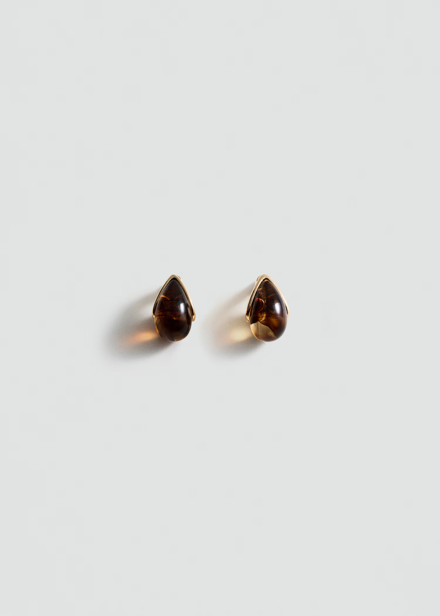 Resin drop earrings - Women | MANGO USA | Mango (US/MX/AU)