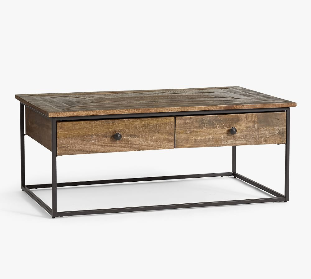 Sanford 39.5" Rectangular Coffee Table | Pottery Barn (US)