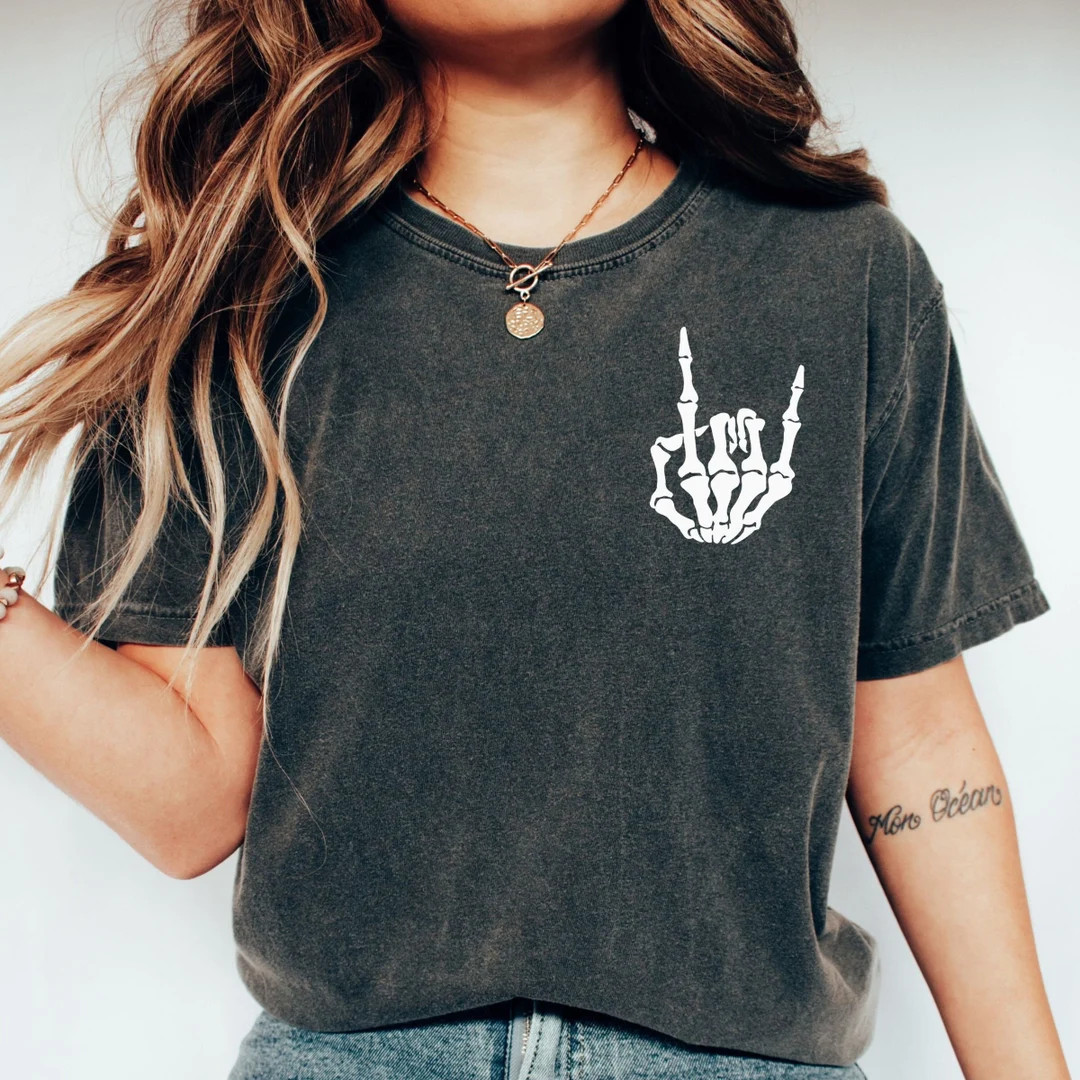 Skeleton Halloween Sweatshirt Skeleton Halloween Shirt Funny - Etsy | Etsy (US)