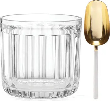 kate spade new york park circle clear glass ice bucket & scoop | Nordstrom | Nordstrom