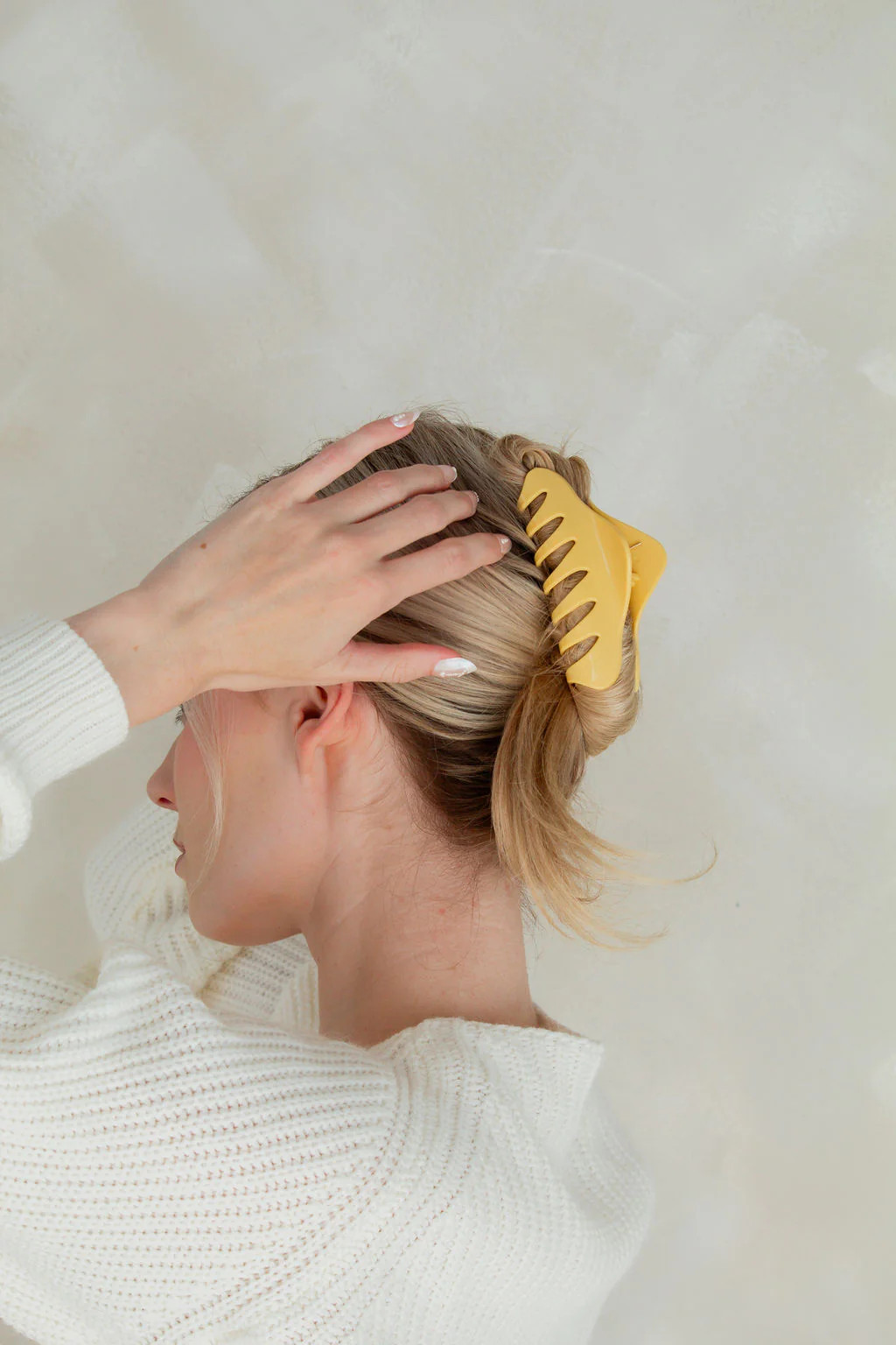 Canary Yellow Claw Clip | Shop Andi