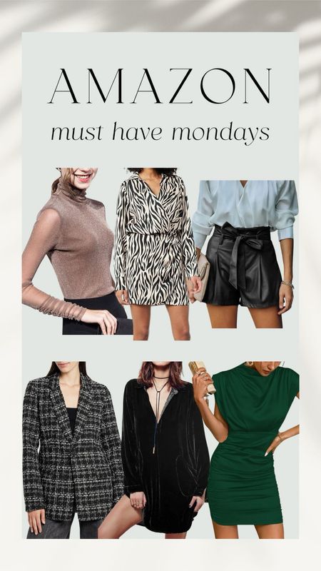 Amazon must have Mondays!
Holiday outfit | Christmas fashion | holiday party

#LTKfindsunder100 #LTKSeasonal #LTKHoliday