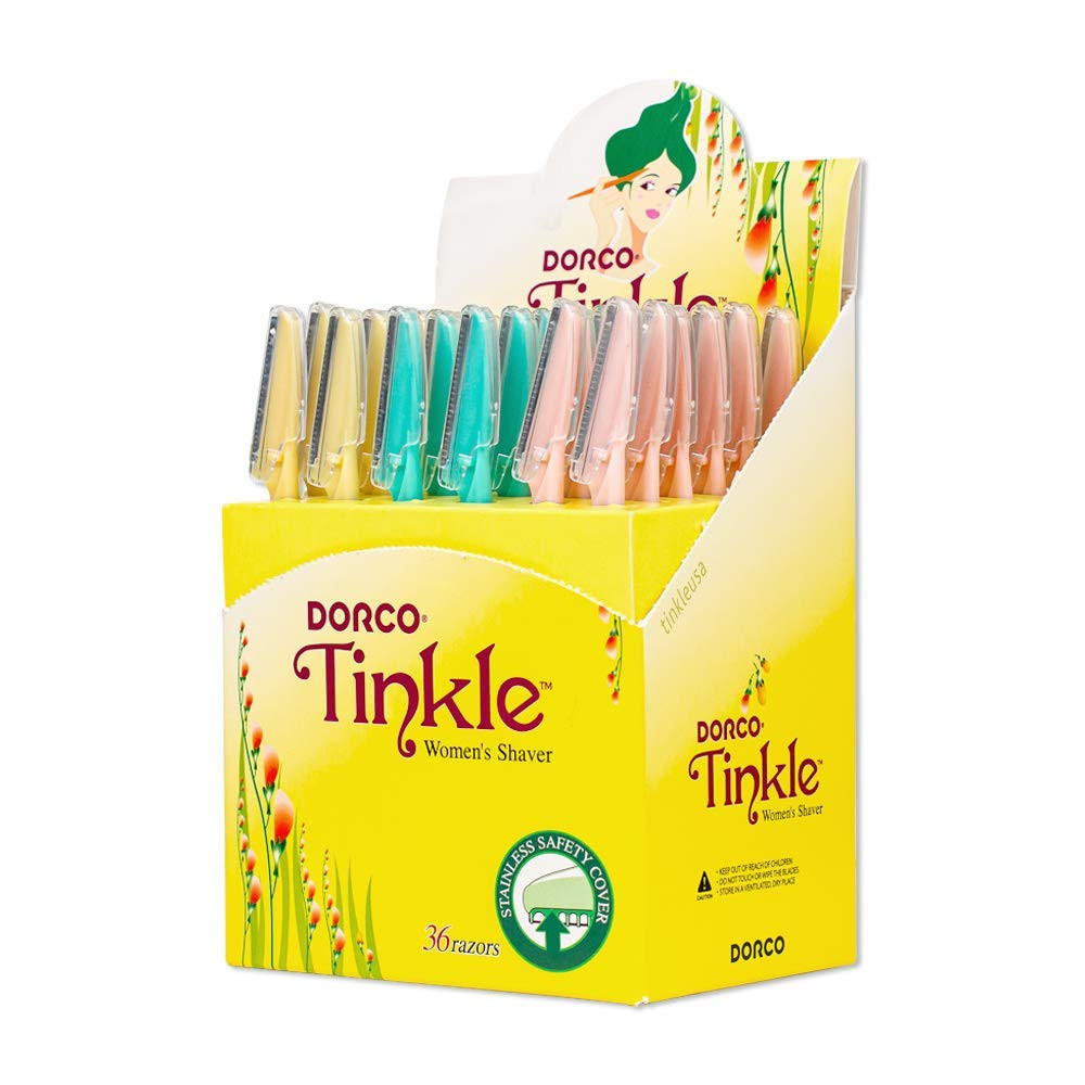Tinkle Women's Shaver Razors, Pack of 36 | Dermaplaning Razor Tool | Skincare Party Favors Beauty... | Amazon (US)