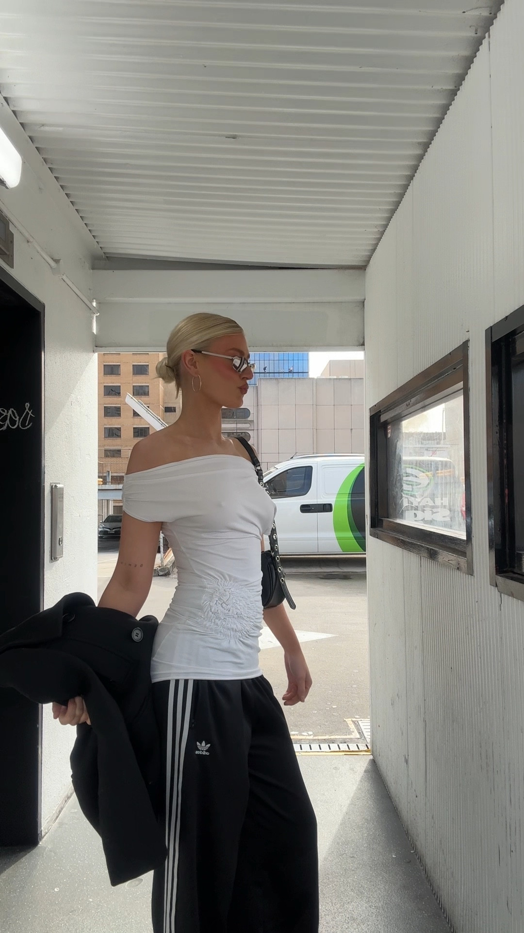 The coat and sunglasses are sold out so I added similar <3 #trenchcoat #adidas 

#LTKwinter #LTKstyletip