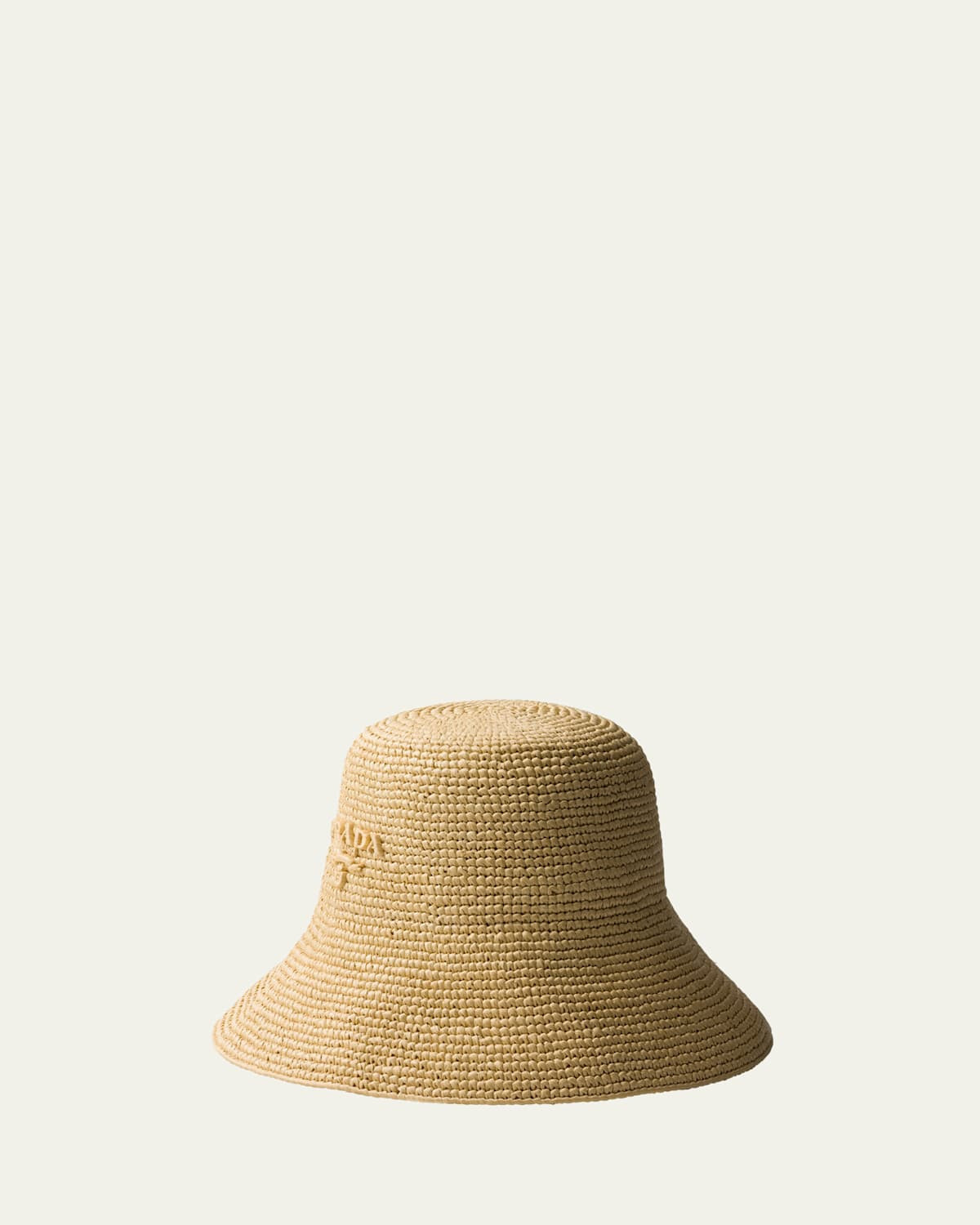 Logo Raffia Bucket Hat | Bergdorf Goodman
