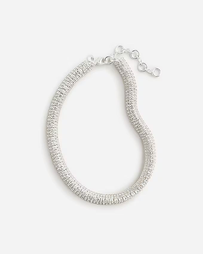 Limited-edition Anna October© X J.Crew crystal necklace | J.Crew US