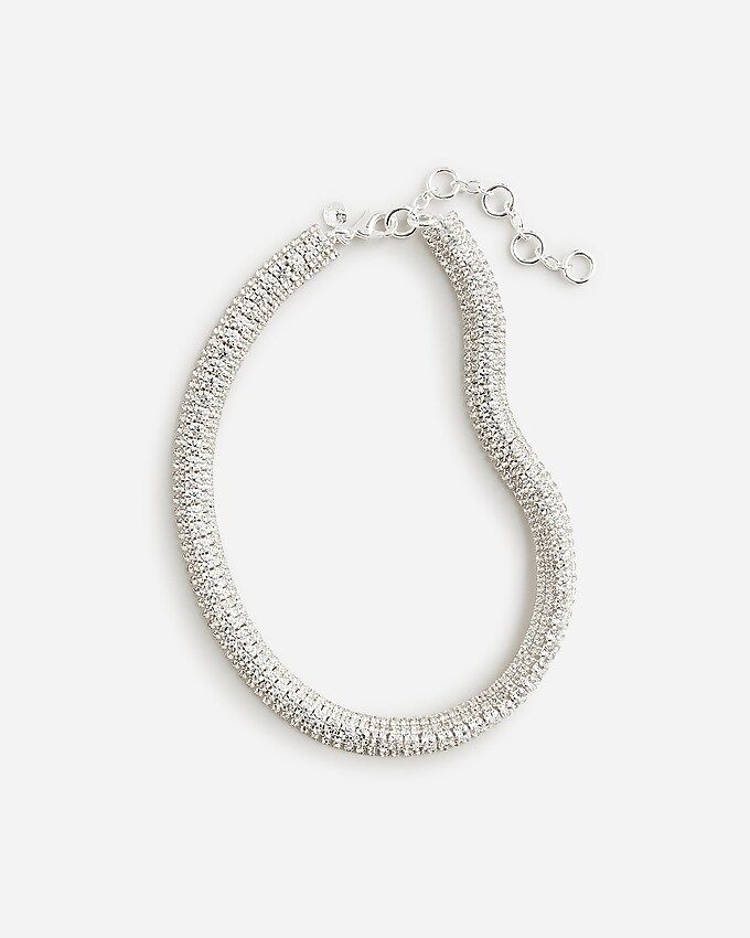Limited-edition Anna October© X J.Crew crystal necklace | J.Crew US