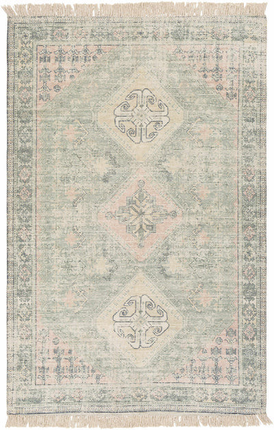 Foraker Sage Green Cotton Rug | Boutique Rugs