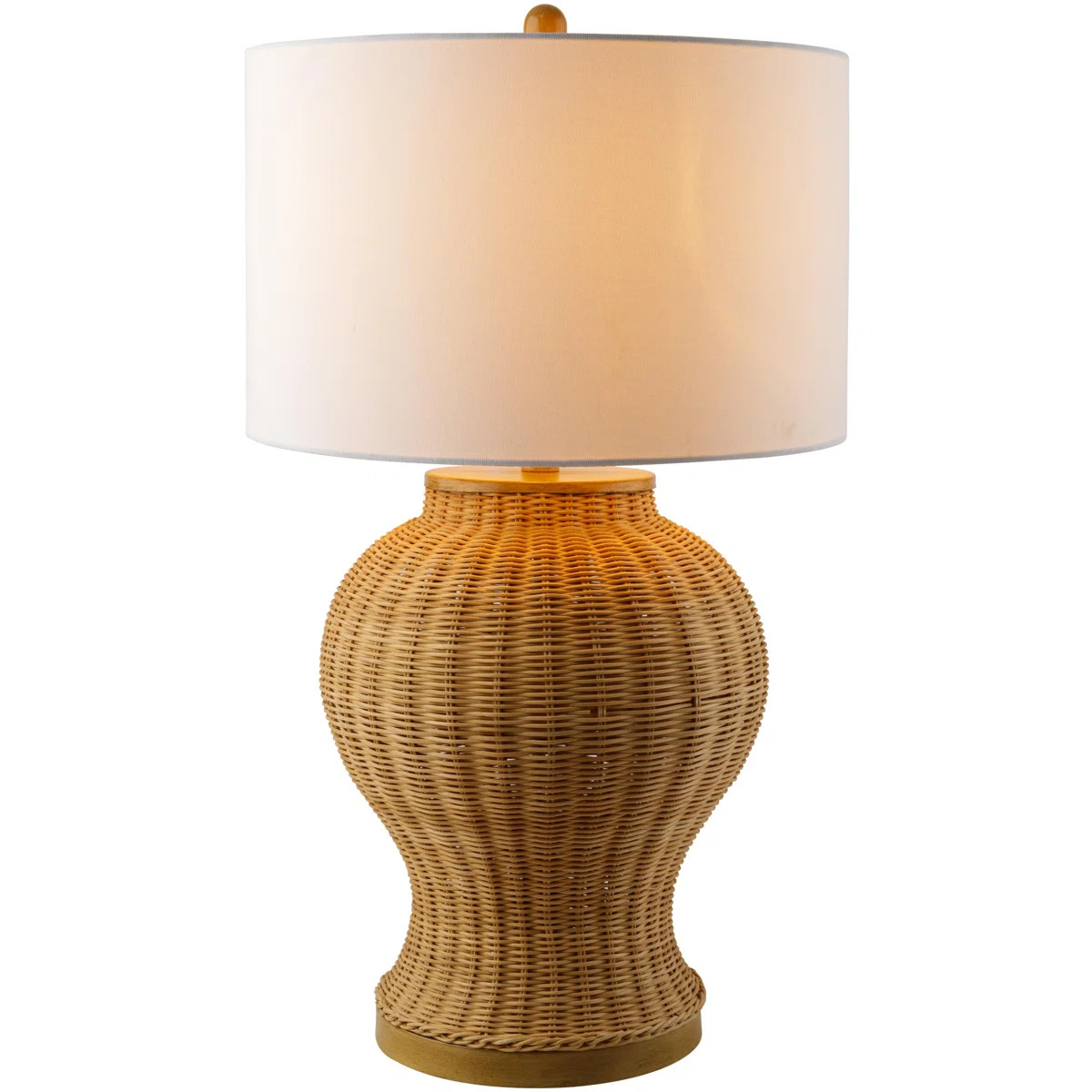 Bocanegra Wicker/Rattan USB Table Lamp | Wayfair North America