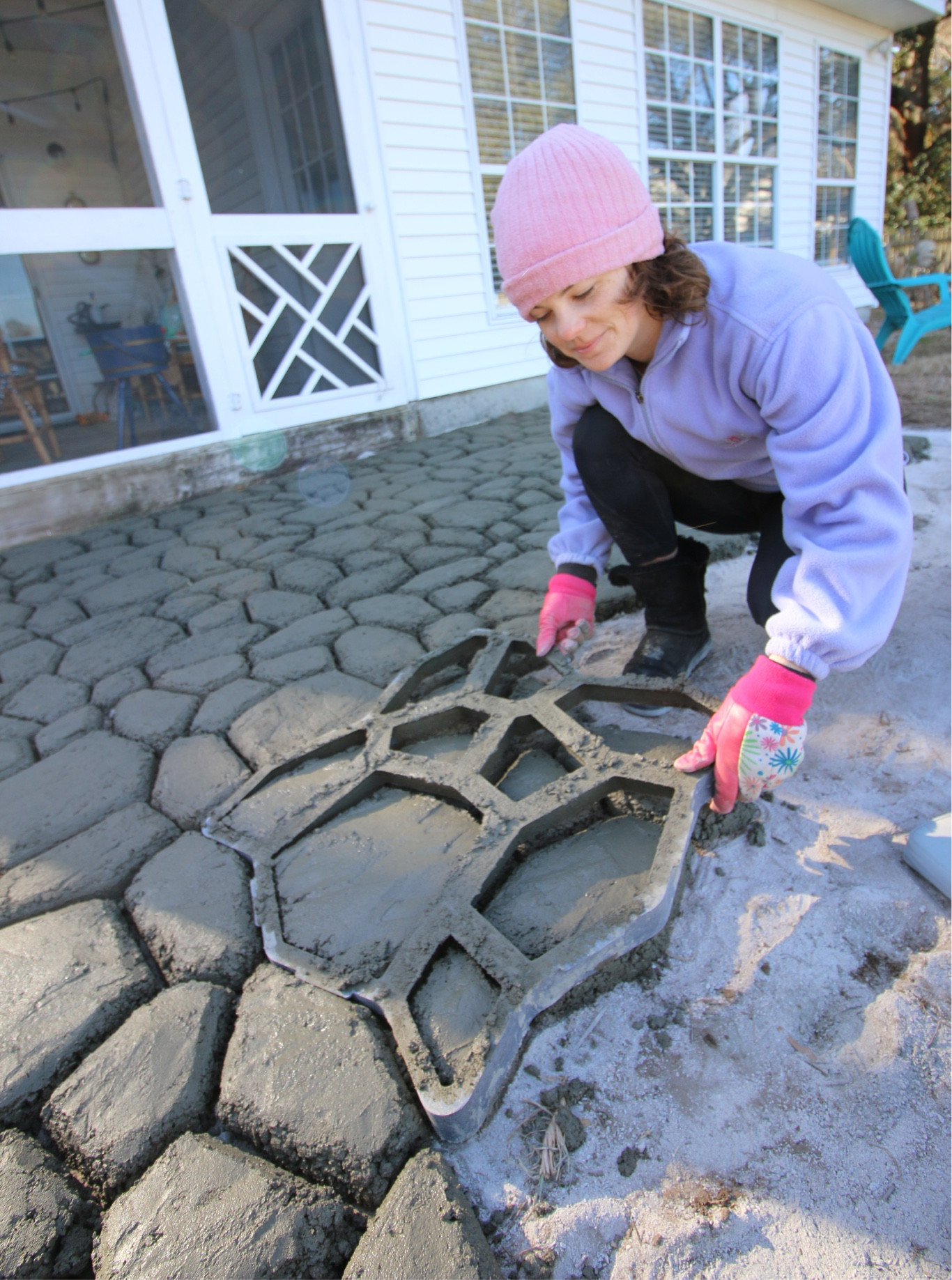 Build a patio from scratch the easiest way with a concrete mold! DIY project, backyard, patio

#LTKhome #LTKunder50 #LTKSeasonal