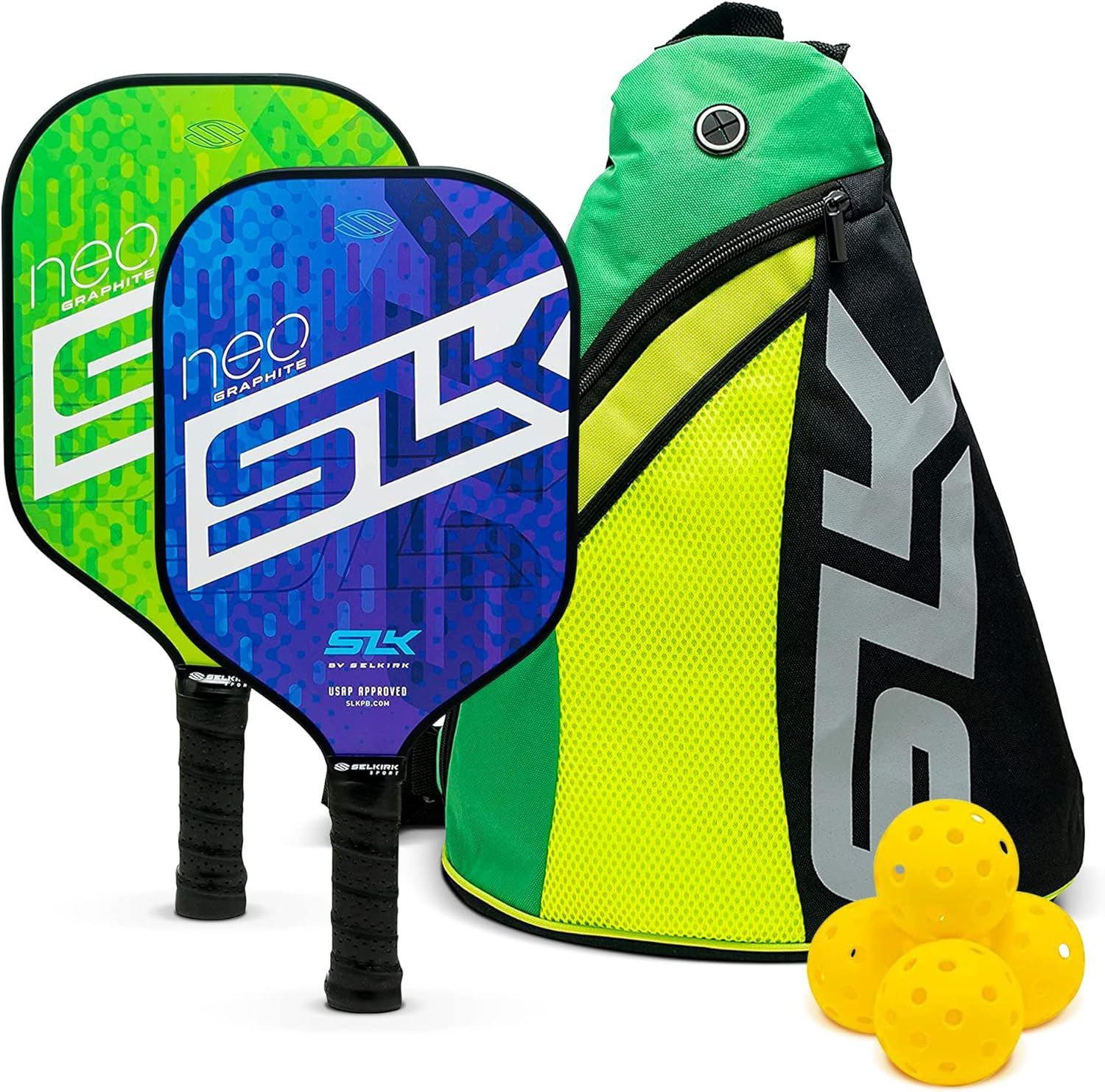 2024 SLK by Selkirk Pickleball Paddles | Featuring a Multilayer Fiberglass and Graphite Picklebal... | Amazon (US)