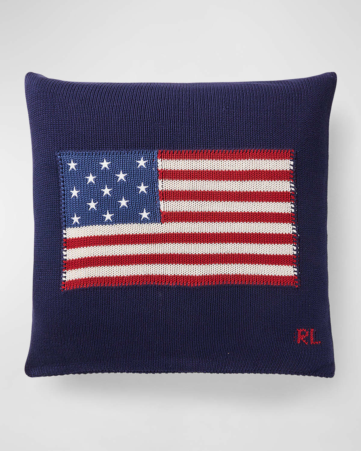 RL Flag Decorative Pillow, 20" Square | Horchow
