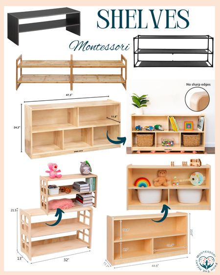 Montessori Shelves and how to set up Montessori Prepared Environment at home 

#LTKkids #LTKhome #LTKfamily