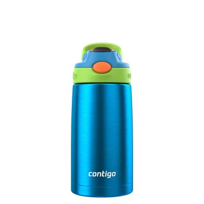 Contigo Kid's 13 oz. Insulated Stainless Steel AutoSpout Straw Water Bottle | Target