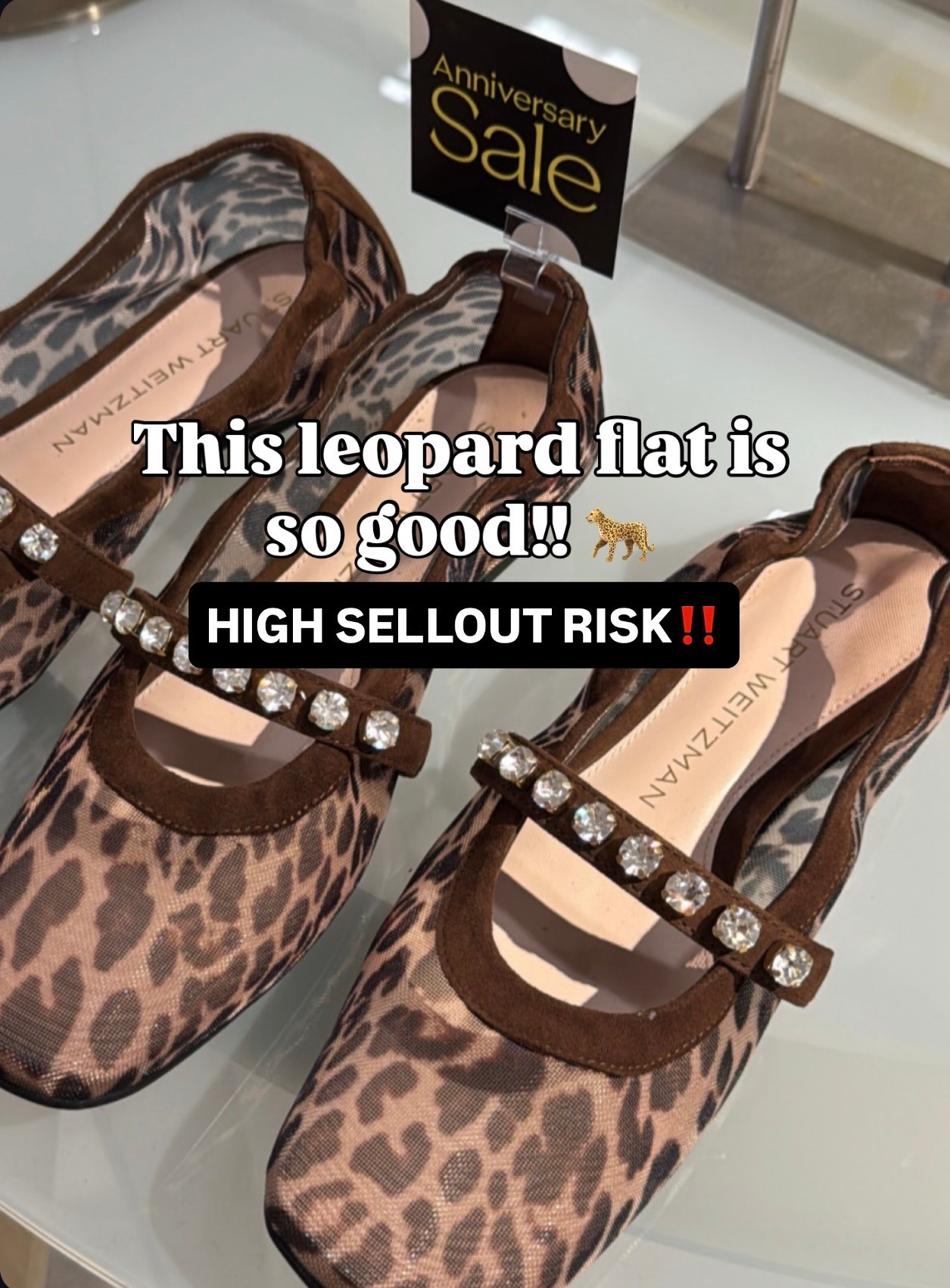 Love these leopard flats! 🐆 The mesh and jewels really elevate it and will really pull together an outfit! Dress them up or dress them down with jeans. Nordstrom Anniversary Sale 2026, NSALE 2026, best of Nordstrom Sale, best of NSale, NSale shoes, leopard shoes @nordstrom  #nsale #nordstromsale #LaidbackLuxeLife

Hey Beautiful! Feel free to comment on this post if you have any questions! 🫶🏽

Follow me for more fashion finds, beauty faves, lifestyle, home decor, sales and more! So glad you’re here!! XO, Karma

#LTKootd #LTKOver40 #LTKSaleAlert