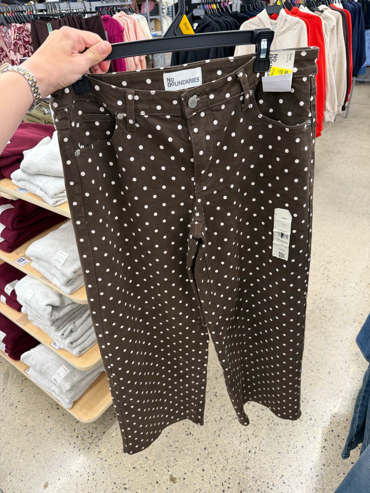 New colors and restocks of the viral $17 wide leg cargo pants at Walmart! Fit is true to size, some even size down one in these. I’m a small. #walmartfashion