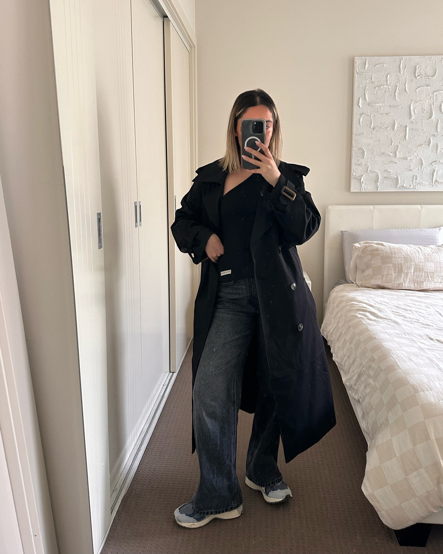 Short girl approved black trench coat 🖤

#LTKSeasonal #LTKaustralia #LTKFind