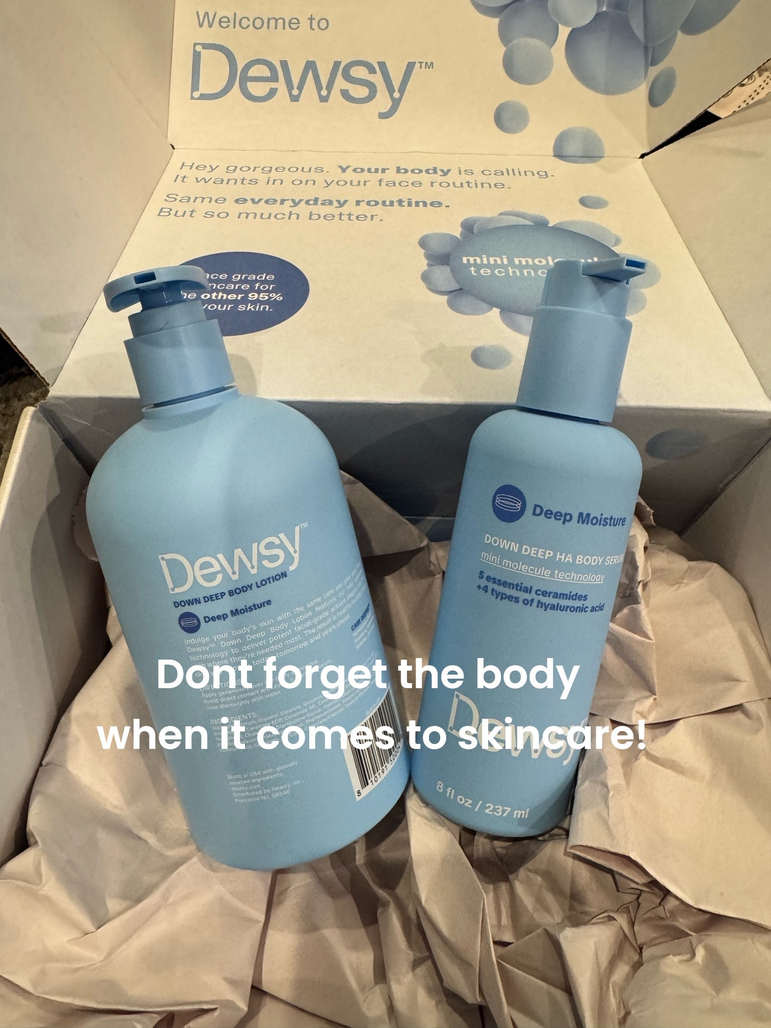 Just came in! I ordered it for my dry skin! @dewsyskin #ad