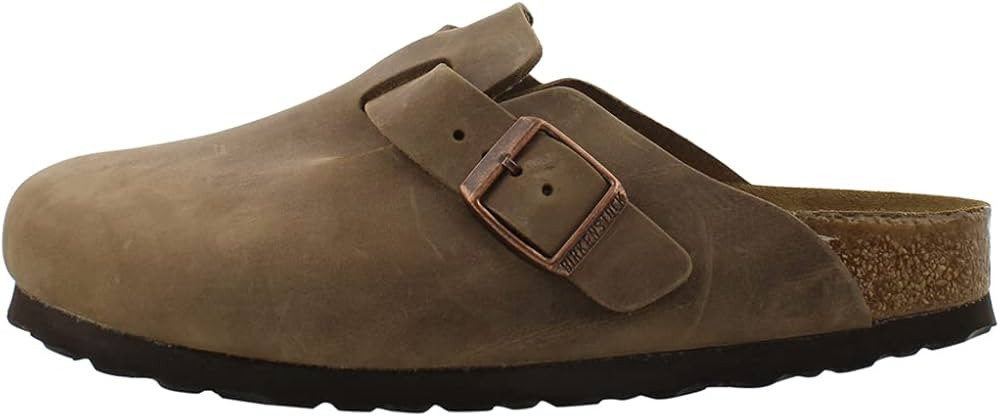 Birkenstock Unisex-Adult Clogs Boston SFB Mink Sd | Amazon (US)