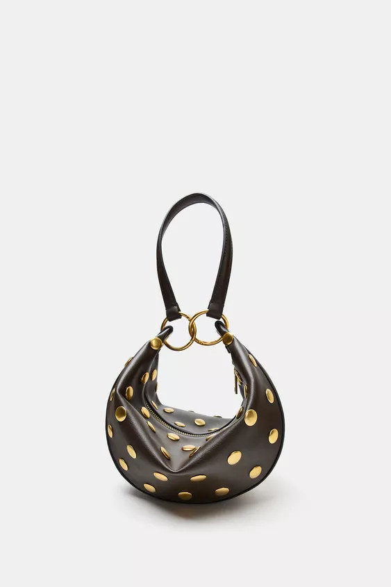 MULTI-POSITION STUDDED BAG | Zara US