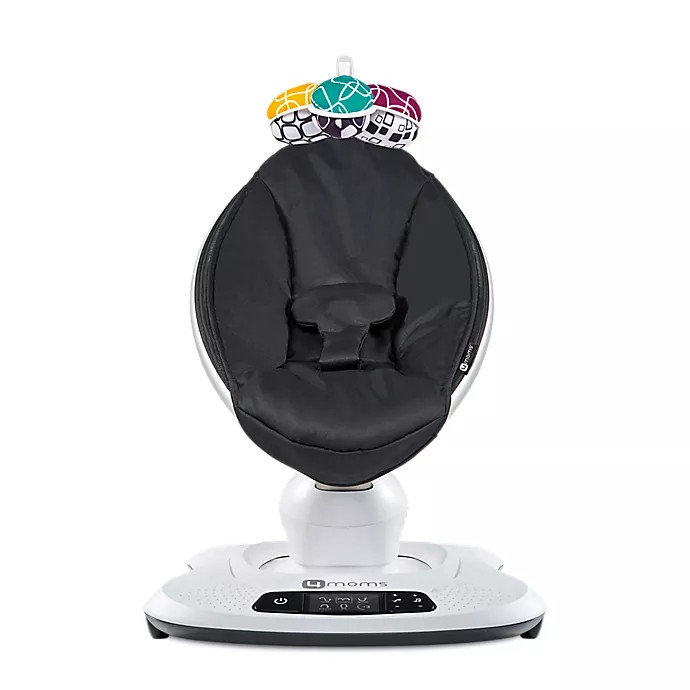 4moms® mamaRoo®4 Classic Multi-Motion™ Baby Swing in Black | buybuy BABY