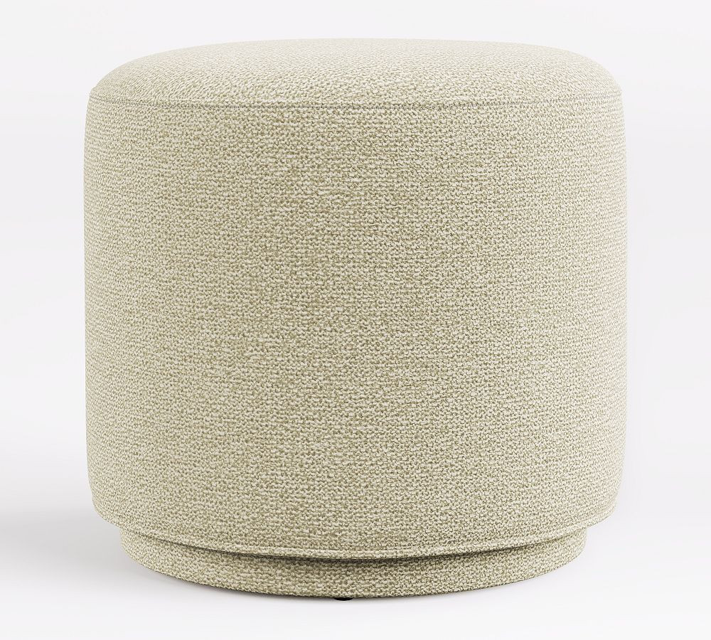 Jake Upholstered Swivel Stool | Pottery Barn (US)