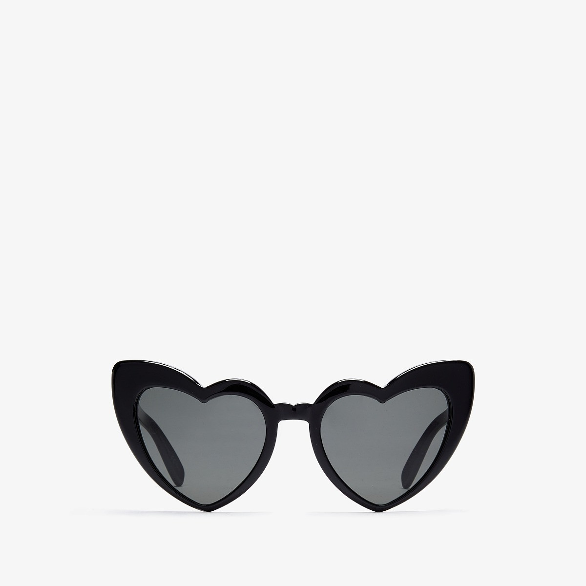 Saint Laurent - SL 196 Loulou (Semimatte Black/Silver) Fashion Sunglasses | Zappos