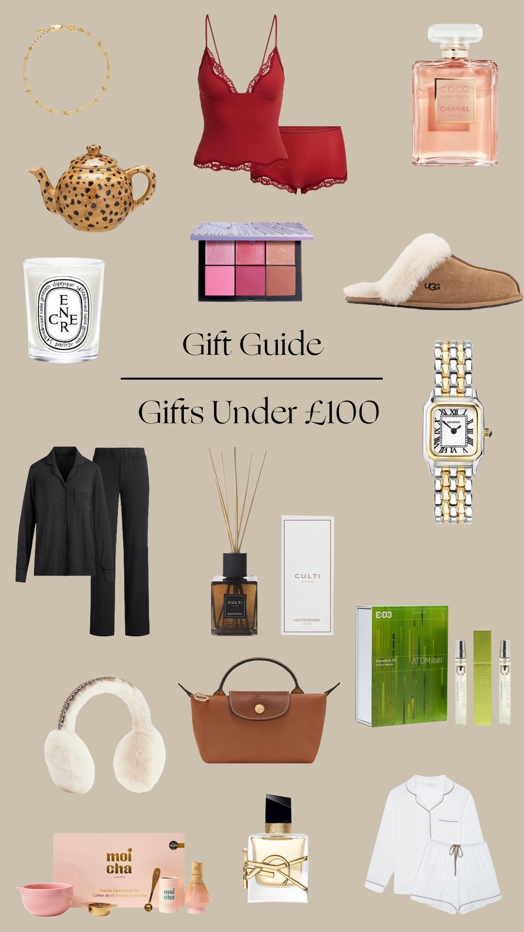 Christmas Gift Guide 🎄 

Gifts under £100 for her ✨

gift guide, slippers, skims, candle, longchamp, Ugg, nars

#LTKfestive #LTKuk #LTKgiftguide
