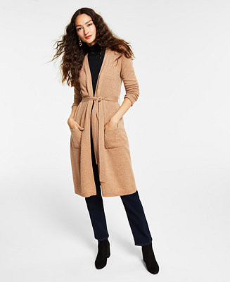 Charter Club Women's 100% Cashmere Cardigan, Turtleneck Top & Straight-Leg Jeans, Created for Mac... | Macys (US)