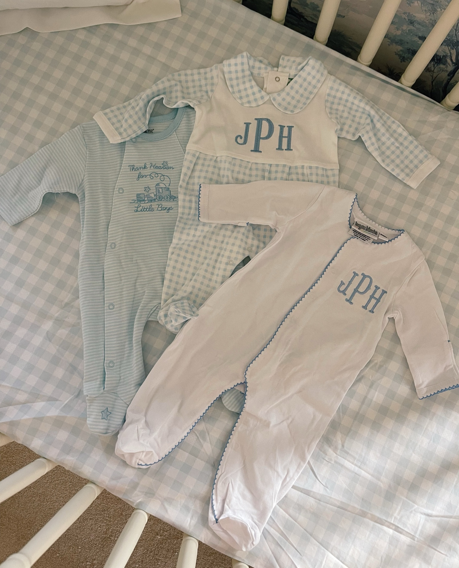 A few baby outfits I’m packing for the hospital 🩵

#LTKBaby