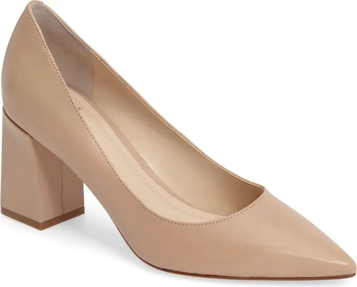 Zala Block Heel Pump (Women) | Nordstrom