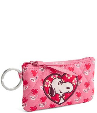 x Peanuts Snoopy Love is in the Air Key Ring ID Case | Dillard's