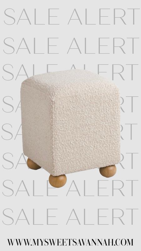 This designer ottoman with its ball feet and boucle fabric is the perfect addition to your neutral modern home! 
Shop my look for less today! 

#LTKhome #LTKstyletip #LTKsalealert