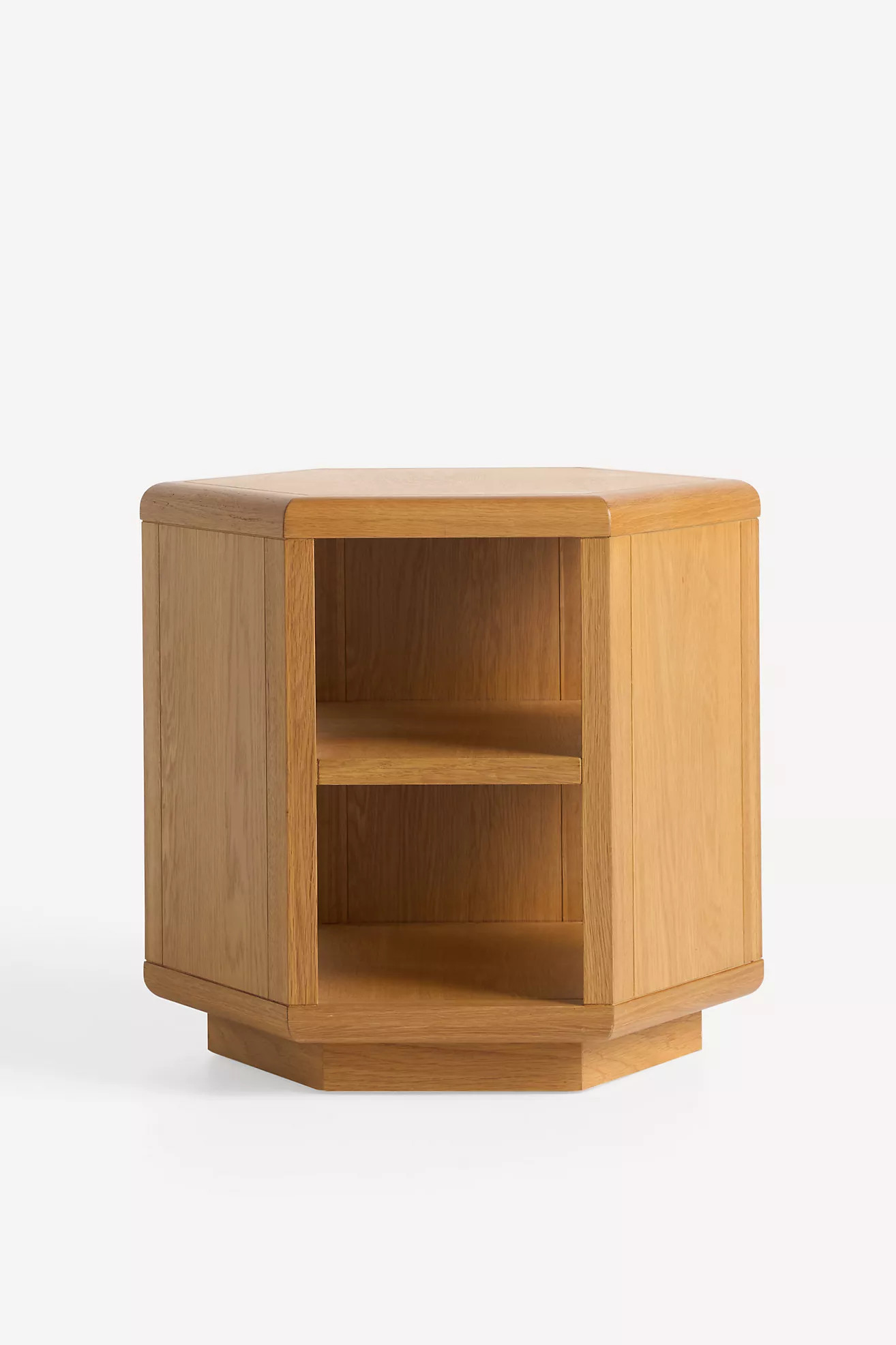Carla Oak Side Table | Anthropologie (US)
