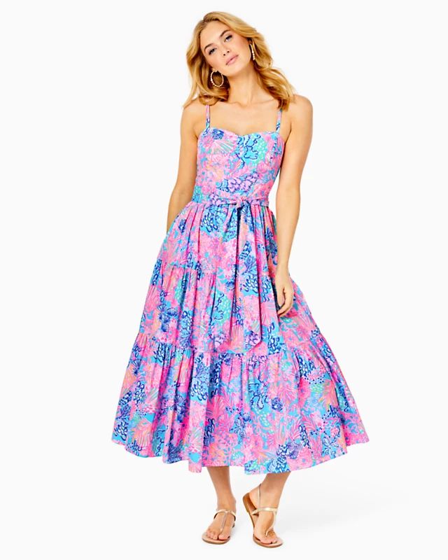 Edith Midi Dress | Lilly Pulitzer | Lilly Pulitzer