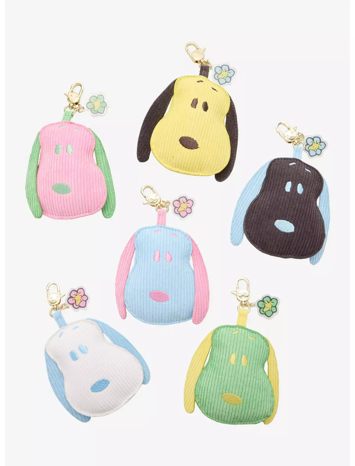 Whatever! Makes You Happy Peanuts Snoopy Face Blind Bag Plush Bag Charm | Hot Topic | Hot Topic