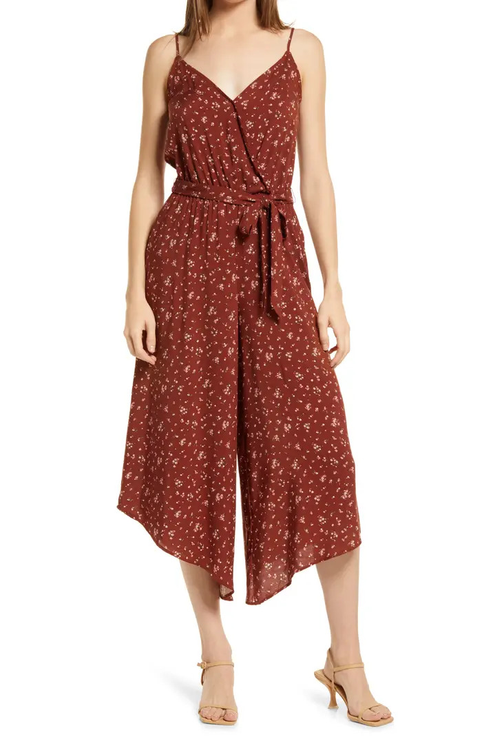 Socialite Tie Waist Sleeveless Jumpsuit | Nordstrom | Nordstrom