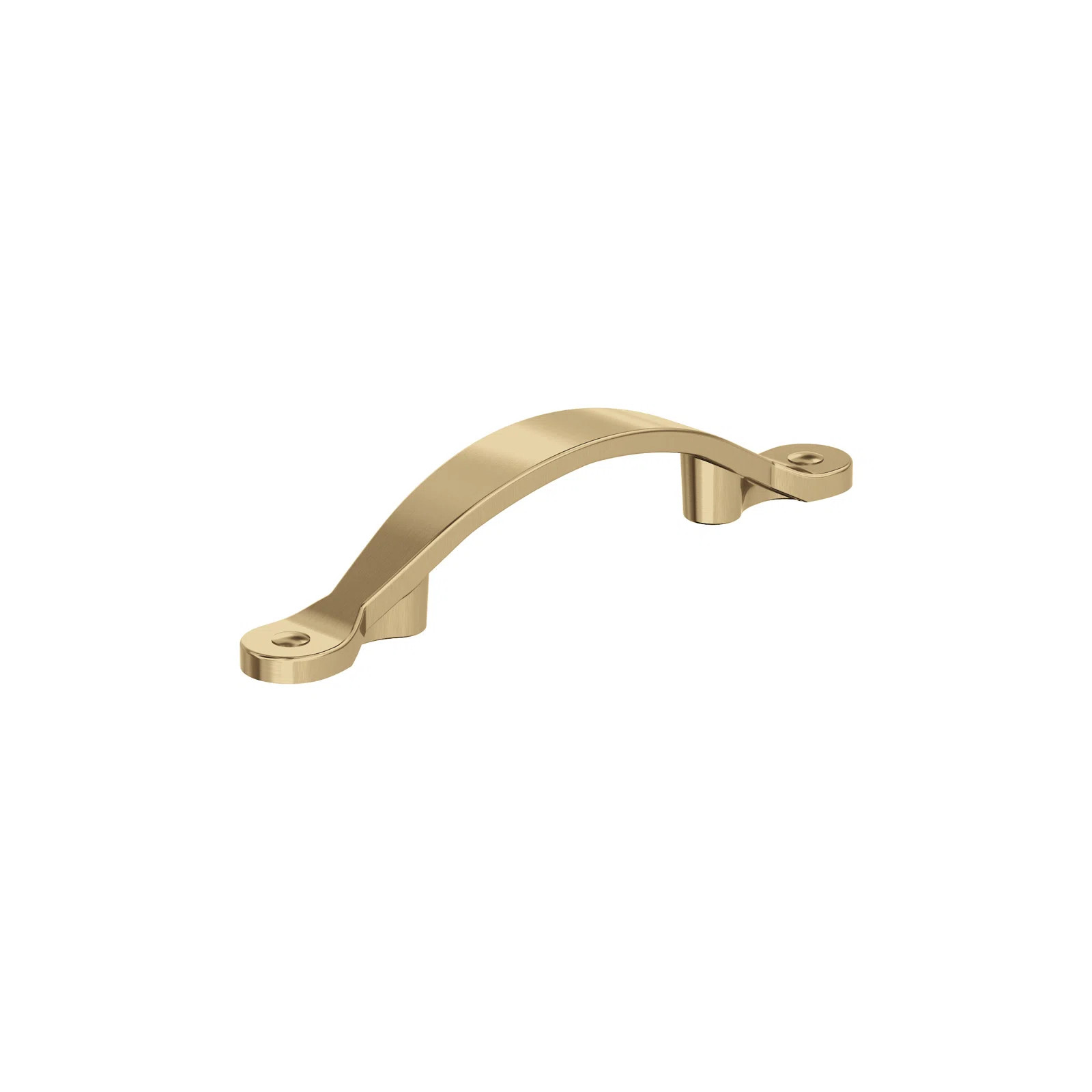 Inspirations 3 inch (76mm) Center-to-Center Champagne Bronze Cabinet Pull - 10 Pack (Set of 10) | Wayfair North America