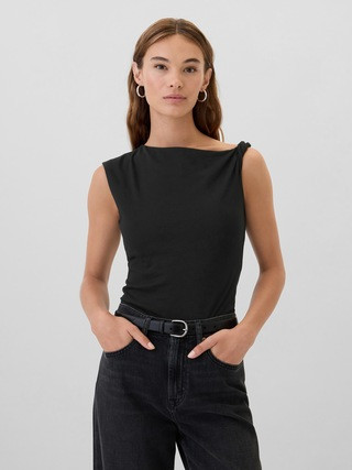 Sleeveless Twist T-Shirt | Gap Factory