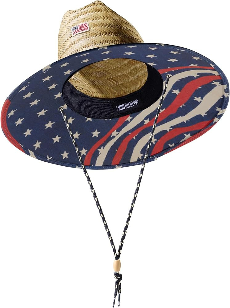Straw Hat for Men & Women | Lifeguard Hat, Beach Hat & Sun Hat | UPF 50+ Wide Brim for Sun Protection | Amazon (US)