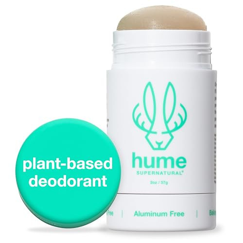 Hume Supernatural Roll On Aluminum Free Deodorant for Women & Men - Safe for Sensitive Skin - Probiotic and Plant-Based - Long-Lasting Moisture Absorbing - Clean and Effective - Desert Bloom, 1-Pack | Amazon (US)